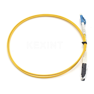 Duplex optique VF45 de corde de correction de fibre de KEXINT FTTP au mode unitaire de connecteur de LC UPC à plusieurs modes de fonctionnement