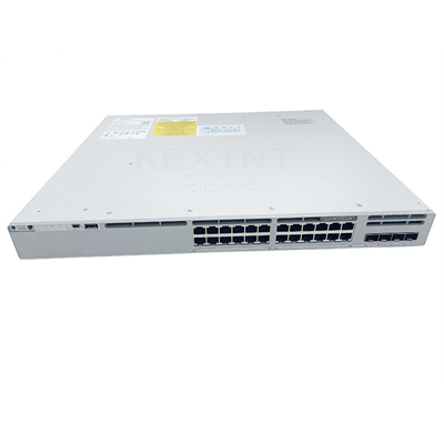 Commutateur réseau C9300L-24P-4X-E ​​du port POE 4x10G de C9300L 24 pour la sécurité/IdO/nuage