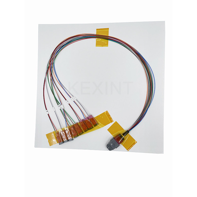KEXINT MTP (MPO) APC féminin à MDC 16 Fibre Breakout OM4 (50/125) Cordon de patch à fibre optique
