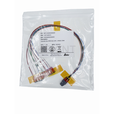 KEXINT MTP (MPO) APC féminin à MDC 16 Fibre Breakout OM4 (50/125) Cordon de patch à fibre optique