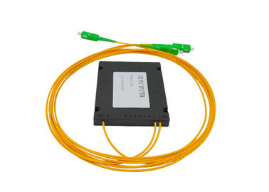 Diviseur optique de PLC de fibre de l'ABS FTTH, diviseur 2,0 3.0mm de fibre d'EPON GPON