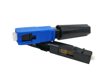 Connecteur rapide optique de fibre de SM de SC/UPC, 50mm   Connecteurs de fibre optique rapides
