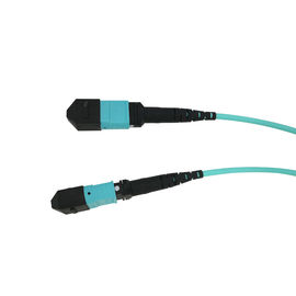 Cordon de raccordement fibre optique OM3 MTP-MTP OM4 12 adaptateur de câble 40G 300M