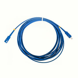 Câble blindé d'intérieur G652D à plusieurs modes de fonctionnement de corde de correction de fibre de FC UPC millimètre