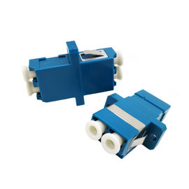 Perte optique bleue du connecteur 60db Returen de Sc des adaptateurs LC UPC de fibre de bride de duplex