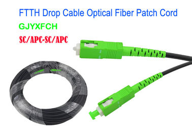 CE optique d'antenne/conduit 0.25db de corde de correction de fibre de baisse de GJYXFCH FTTH diplômée