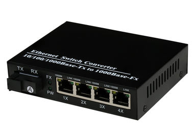 tampon de données optique en ligne gauche du module SX/LX d'émetteur-récepteur de fibre de 1000Mbps 4 SFP 256K