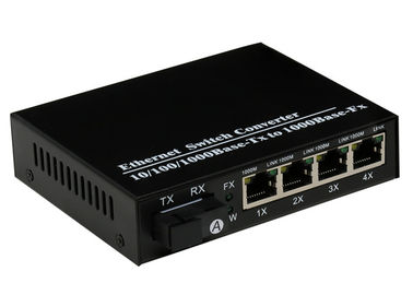 tampon de données optique en ligne gauche du module SX/LX d'émetteur-récepteur de fibre de 1000Mbps 4 SFP 256K