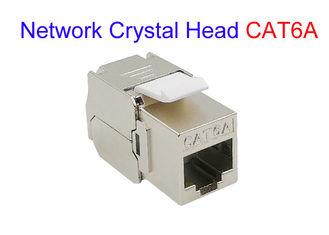 Ftp SFTP CAT6A a protégé le câble électrique de cuivre Glod a plaqué le réseau Crystal Head de Cat5e Cat7 RJ45