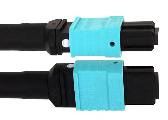 Cordon de raccordement fibre optique OM3 MTP-MTP OM4 12 adaptateur de câble 40G 300M