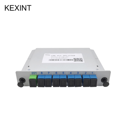 Boîte optique de connecteur du mode unitaire LGX SC/UPC de séparation de fibre de diviseur de PLC de la fibre 1*8