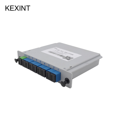 Boîte optique de connecteur du mode unitaire LGX SC/UPC de séparation de fibre de diviseur de PLC de la fibre 1*8