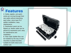 KEXINT FTTH montage mural 16 ports SC/LC adaptateur 1X16 PLC séparateur fibre optique boîte de terminaison