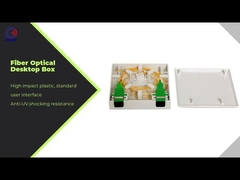 144 tableau de connexions de pouce 1U ODF de la haute densité 19 de noyau pour la salle des ordinateurs de Big Data