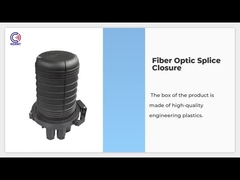 L'ODM imperméabilisent la fermeture optique KEXINT FTTH KXT-R-12 d'épissure de fibre de 12 ports