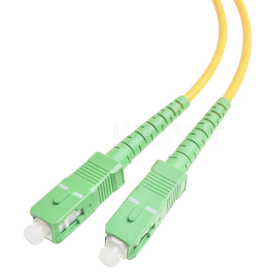 Mode unitaire de fibre optique recto du câble FTTH LSZH 2.0MM de correction de Sc RPA de G657A1 3M