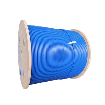 Câble à fibres optiques empaqueté d'intérieur de fibre blindée en acier multinucléaire de bande de KEXINT FTTH GJSFJV