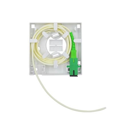 Connecteur matériel optique de bureau de Sc LC d'ABS de ports de la boîte de distribution de fibre de KEXINT 2