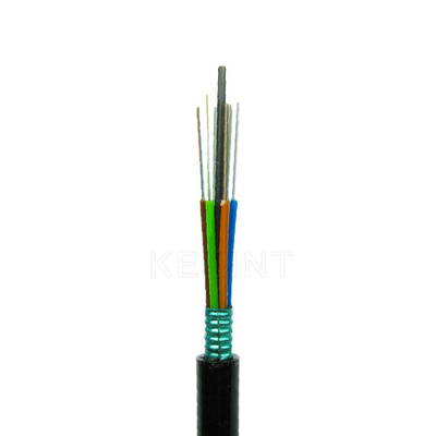 GYTA53 2-144 creuse blindé du câble à fibres optiques KEXINT FTTH G.652D Multitube de fibre échoué