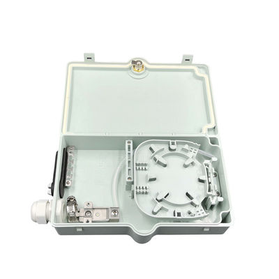 Support extérieur blanc optique de mur de boîte de distribution de fibre de KEXINT KXT-A-4B FTTH