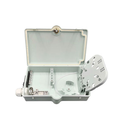 Support extérieur blanc optique de mur de boîte de distribution de fibre de KEXINT KXT-A-4B FTTH