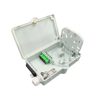 Support extérieur blanc optique de mur de boîte de distribution de fibre de KEXINT KXT-A-4B FTTH