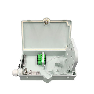 Support extérieur blanc optique de mur de boîte de distribution de fibre de KEXINT KXT-A-4B FTTH