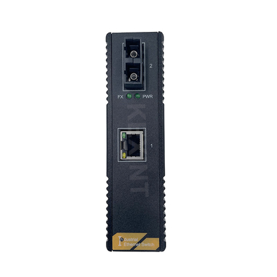 KEXINT Port optique 1 Gigabit 4 Port électrique Convertisseur multimédia émetteur-récepteur industriel (POE)