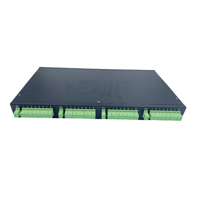 KEXINT 4 X 8 SC APC Fibre optique PLC Splitter 1U ODF 19 pouces Panneau de patch de fibre optique