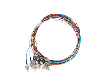 Corde de correction optique de fibre d'ODF, tresse optique de fibre de 12 couleurs épissant 0.9mm