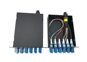 Module d'Optia de fibre de mode unitaire de cassette de la corde de correction de 12 LC MTP MPO