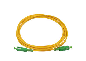 Mode unitaire SC/APC - perte optique 60dB de la corde de correction de fibre de SC/APC 10m Low Loss Return