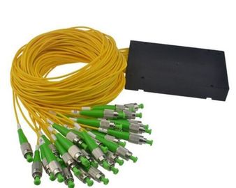 connecteur optique GPON EPON du diviseur FC RPA FC UPC de PLC de fibre de l'ABS 1X64 de 1m