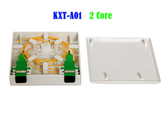 ABS fonctionnel multi optique ignifuge antipoussière d'intérieur de la boîte de distribution de fibre FTTH 86
