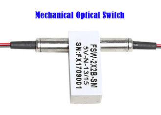 WDM optique mécanique optique 850 1310 du dispositif 1x2 du commutateur FSW de fibre longueur d'onde de 1550 essais