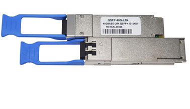 WDM 10km QSFP28 de LAN optique du module 100GBAS LR4 1310nm de SFP de fibre de duplex