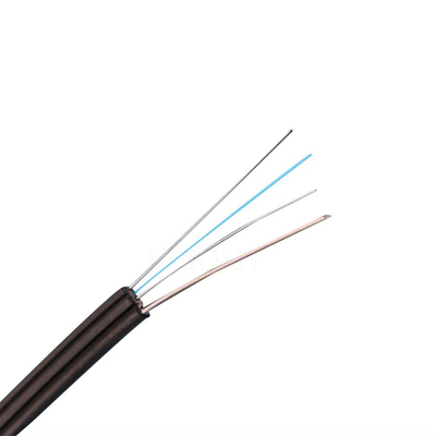 Câbles autosuffisants unitaires optiques du mode G652D de câble d'interface de fibre de LSZH FTTH 4C