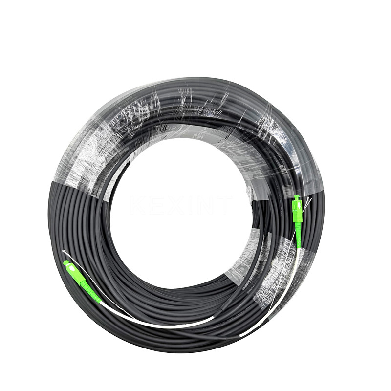 GJYXFCH FTTH Cordon de raccordement fibre optique SM simplex avec connecteur SC/APC-LC/APC